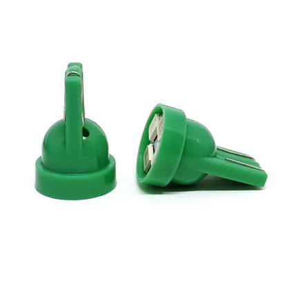 Imagem de Par Lâmpadas T10 Pingo Led Verde Lanterna Farolete Meia Luz Chevrolet Prisma 2006 2007 2008 2009 2010 2011 2012