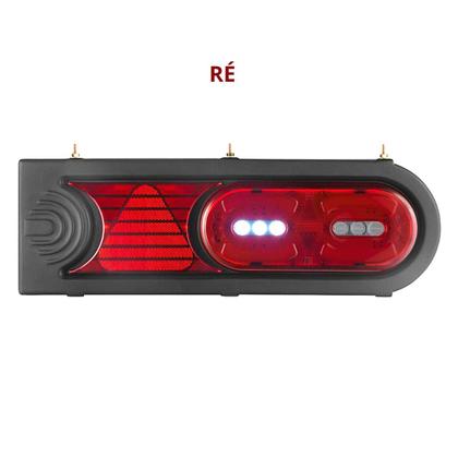 Imagem de Par Lanterna Traseira Caminhão Carreta Randon Modulo 24v LED