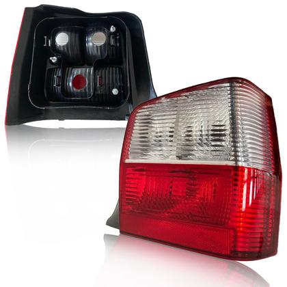 Imagem de Par Lanterna Traseira Fiat Uno Fire Flex 2004 À 2012 Bicolor
