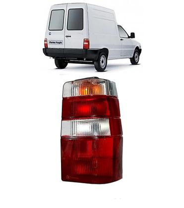 Imagem de PAR Lanterna Traseira Fiorino 2004 2005 2006 2007 2008 2009 2010 2011 2012 2013 Vermelho Cristal
