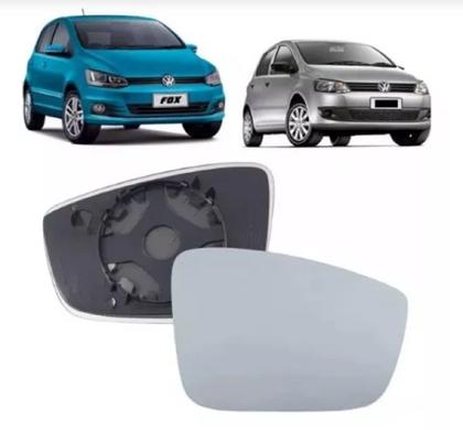 Imagem de Par Lente Espelho Retrovisor Fox Spacefox 2010 A 2019 Gol G6
