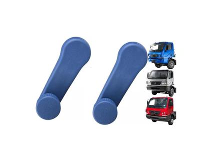 Imagem de Par manivela azul do vidro da porta accelo