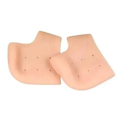 Imagem de Par Meia Silicone Anti Rachadura Calcanhar Hidratante