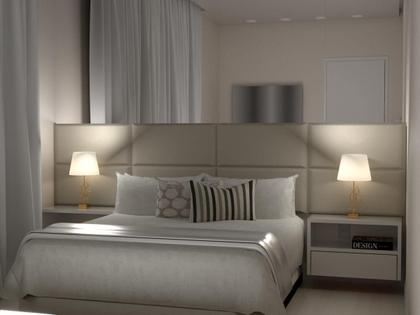 Imagem de PAR MESA CABECEIRA MDF 40cm COM GAVETA