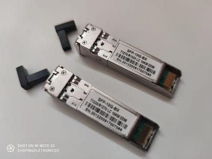 Imagem de Par Modulo  Sfp+ 10g 10km Lc Bidi Ddm 1270-rx1330nm