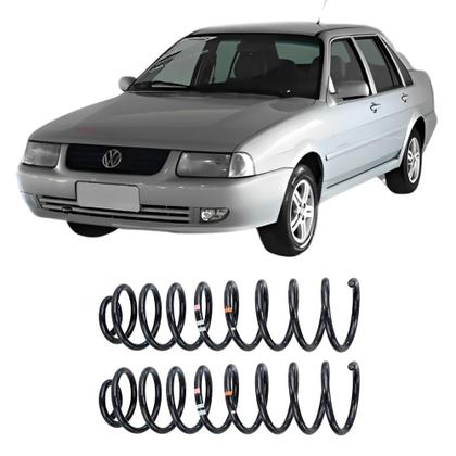 Imagem de Par Mola Traseira Ford Royale 1992/1996 vw Santana 1985/2002