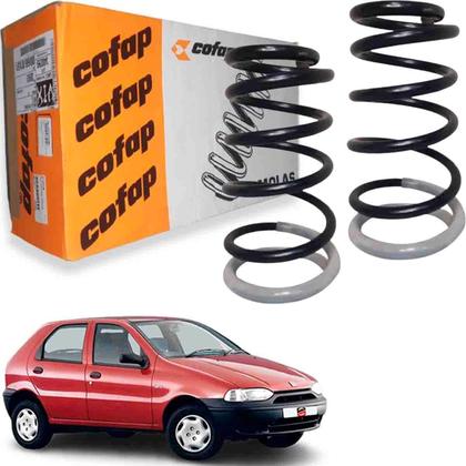 Imagem de Par Molas Traseiras Fiat Palio, Palio Young 1.0 1.3 1.5 1.6 1996 1997 1998 1999 2000 2001 2002 Original Cofap 2 ou 4 Portas