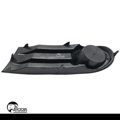 Imagem de Par Moldura Grade Milha Gol G5 2008 2009 2010 2011 2012 Aro Cromado Sem Furo
