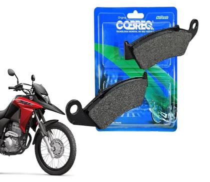 Imagem de Par Pastilha Disco Dianteiro Traseiro Cobreq Xre 300 Sem Abs