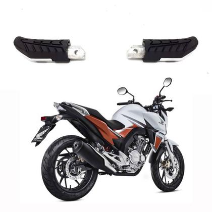 Imagem de Par Pedaleira Traseira Titan Fan Start Cargo 125 150 160 Bros 160 2016 Em Diante