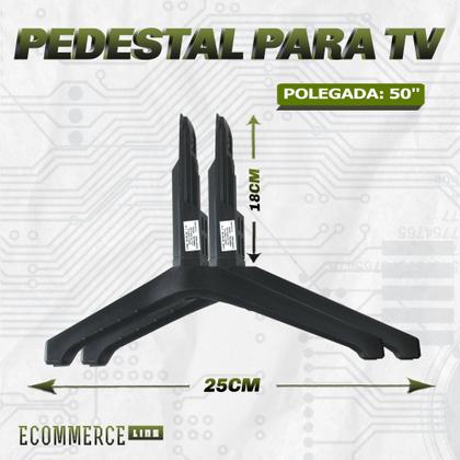 Imagem de Par Pedestal P/ TV UN50TU7020 UN50TU7020G UN50TU7020GXZD