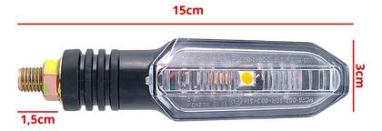 Imagem de Par Pisca Led Seta Motocicleta Honda Cbr 250r Cbr250r