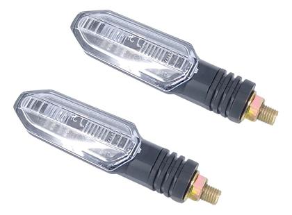 Imagem de Par Pisca Led Seta Motocicleta Honda Cbr 250r Cbr250r