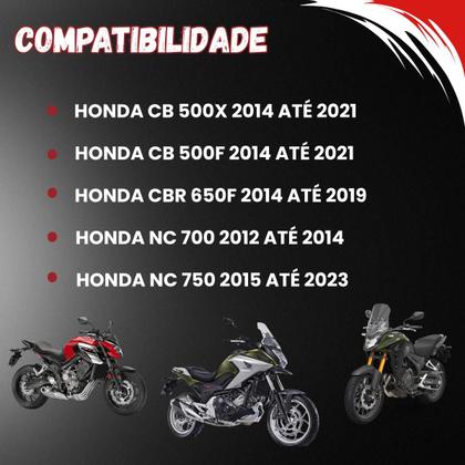 Imagem de Par Pisca Seta Com Lâmpada Traseiro LD e LE NC 750 2015 2016 2017 2018 2019 2020 2021 2022 2023