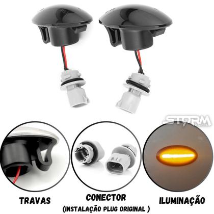 Imagem de Par Pisca Seta Suzuki Grand Vitara ano 2008 A 2016 Sinal Premium 4sport 2.0 4wd Limited Edition Special repetidor 2015 2014 2013 2012 2011 2010 2009