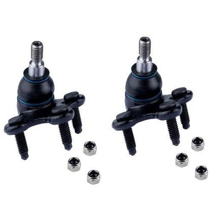 Imagem de Par Pivô Suspensão Gol Voyage Saveiro G5 G6 G7 Fox Up Nakata N1074/N1075
