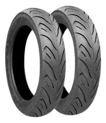 Imagem de Par Pneu 110/70-17 + 140/70-17 Sport R Technic Fazer Mt Cb S/c