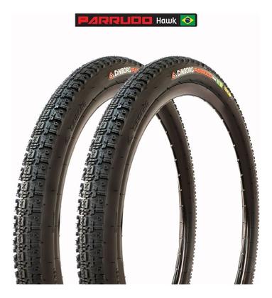 Imagem de Par Pneu Bike Cinborg Aro 29x2.10 Fox Parrudo Cravo (54-559) Cor Preto