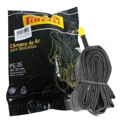 Imagem de Par Pneu Bike Pirelli Phantom Aro 26x1.95 + 2 Camara Pirelli Cor Preto
