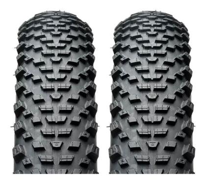 Imagem de Par Pneu Kenda Booster Pro Bike Bicicleta Aro 29x2.20 Trilha Cor Preto
