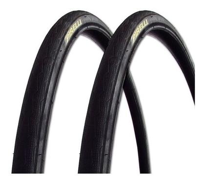 Imagem de Par Pneu Pirelli Corsa Pro Speed 700x23 Kevlar Bike Com Cor Preto