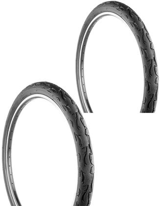 Imagem de Par Pneu Vee Rubber 26x3.00 Flame Slick Balão Bike Wheeling
