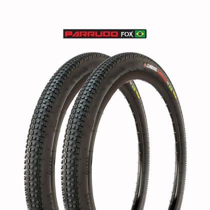Imagem de Par Pneus Aro 26 Bike 26x2.10 (54-559) Parrudo Fox