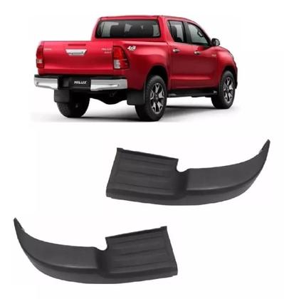 Imagem de Par Ponteira Pisante Parachoque Hilux 2016 A 2022 2023