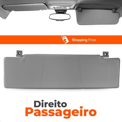 Imagem de Par Quebra Sol Ducato Boxer Jumper 2006 a 2025 Bolsa Cinza Claro