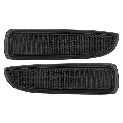 Imagem de Par Refletor Parachoque Traseiro Corsa 2003 2004 2005 2006 2007 2008 2009 2010 2011 2012 Fume