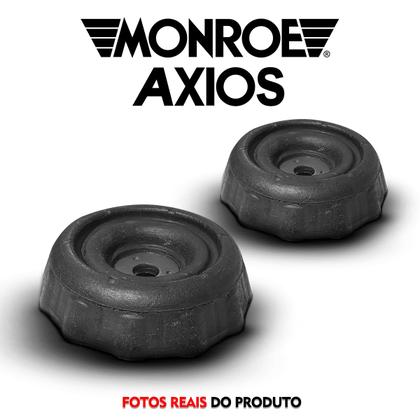 Imagem de Par Reparo Coxim Suporte Batente Batedor Original Axios Amortecedor Dianteiro Hyundai Hb20 Hatch 2022 2023 2024