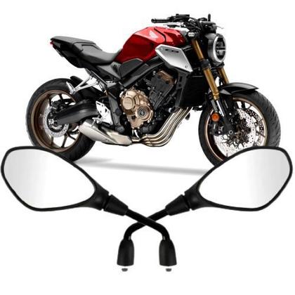 Imagem de Par retrovisor bmw f800 gs 650 lente prata honda