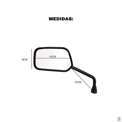 Par Retrovisor Espelho Modelo Original Honda Titan Fan 125 150 - AWA Imagem de Par Retrovisor Espelho Modelo Original Honda Titan Fan 125 150