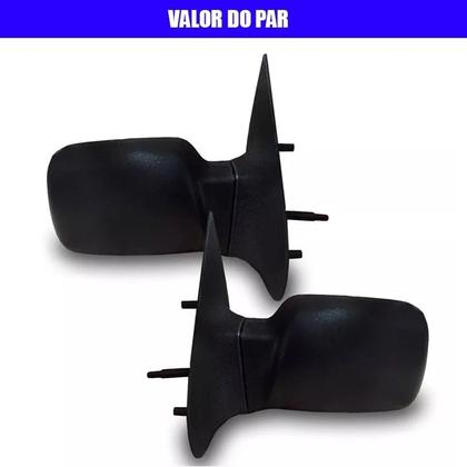 Imagem de Par Retrovisor Externo Courier 97 A 12 C/ Controle