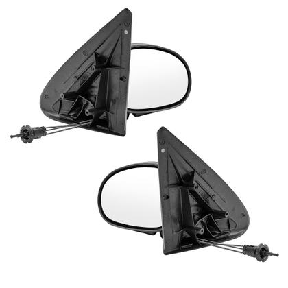 Imagem de Par Retrovisor Gol G2 Bola 95 96 97 98 99 Preto 2p C/ Controle