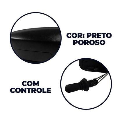Imagem de Par Retrovisor Gol Saveiro G3 G4 99 a 2012 4 portas c/ controle