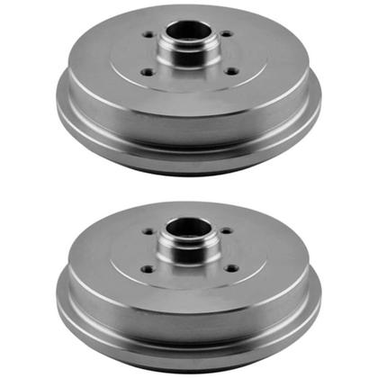 Imagem de Par Tambor Freio Gol G3 G4 2000 a 2005 Traseiro Com Cubo Hipper Freios