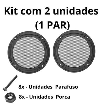 Imagem de Par Telas Plástica 6 Polegadas Com Parafusos Grade Arlem