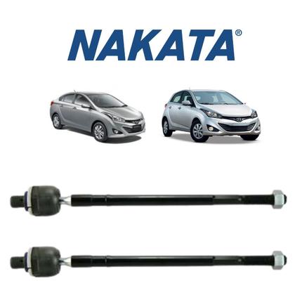Imagem de Par Terminal Axial Dianteiro Esquerdo + Direito Nakata Hyundai Hb20 2012 A 2020