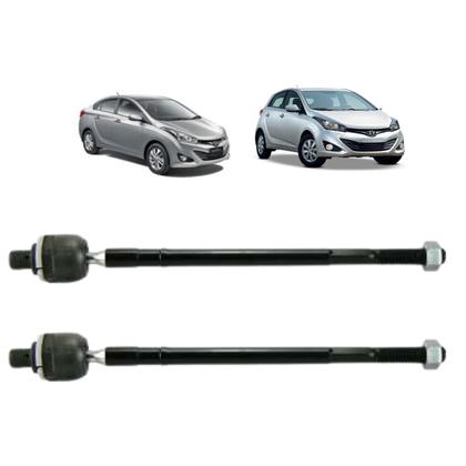 Imagem de Par Terminal Axial Dianteiro Esquerdo + Direito Nakata Hyundai Hb20 2012 A 2020