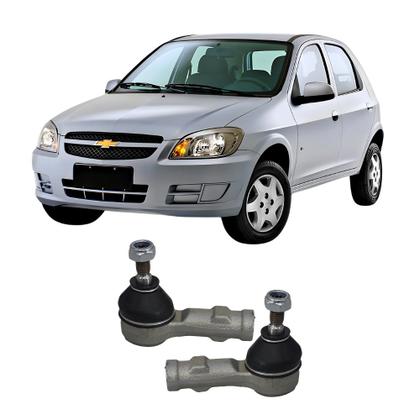 Imagem de Par Terminal de Direção Celta 2000 a 2016 Prisma 2007 a 2012