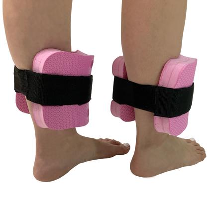 Imagem de Par Tornozeleira Em EVA Hidroginástica 2 à 3kg Rosa DF1097 Dafoca Sports