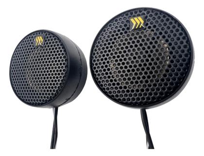 Imagem de Par Tweeter Bravox TD50U 80W RMS 4 Ohms Linha Premium Domo Seda Agudos Cristalinos Ímã Neodímio Som Automotivo HiFi