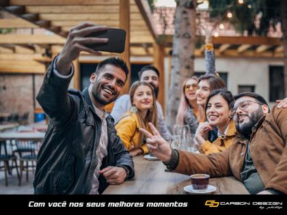 Imagem de Para Samsung Galaxy S22 Ultra case Premium fina e leve, elegante em fibra Carbono Kevlar de luxo proteção Camera AI