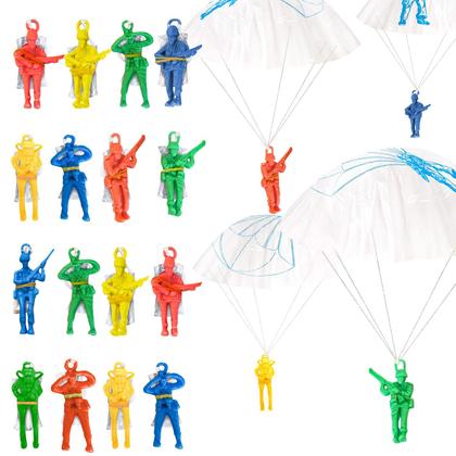 Imagem de Parachute Toy ArtCreativity Mini Paratroopers, pacote com 36 crianças