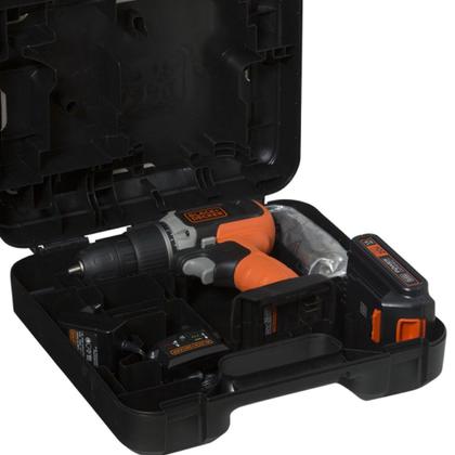 Imagem de Paraf/Furad 20V 80Aces Bat 1.5Ah Biv Maleta Black+Decker