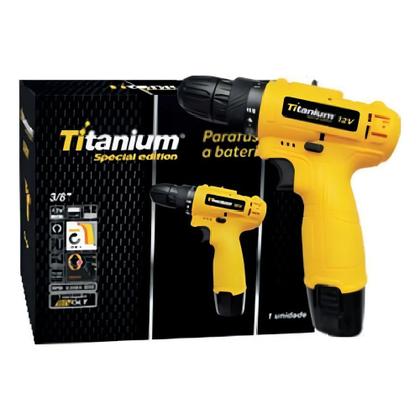 Imagem de Parafusadeira 12V 1,2Ah Special Edition 06238 Titanium