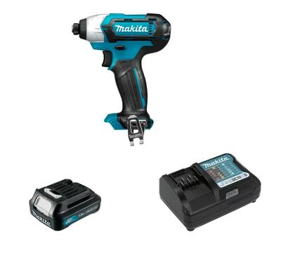 Imagem de Parafusadeira 12v Td110dz Makita Com Bateria E Carregador Bivolt