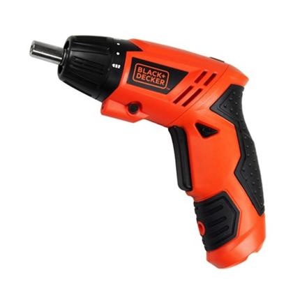 Imagem de Parafusadeira a Bateria 1/4" 4.8V 110/220V KC4815B-BR BLACK + DECKER