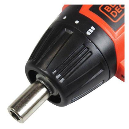 Imagem de Parafusadeira a Bateria 1/4" 4.8V 110/220V KC4815B-BR BLACK + DECKER - BLACK+DECKER